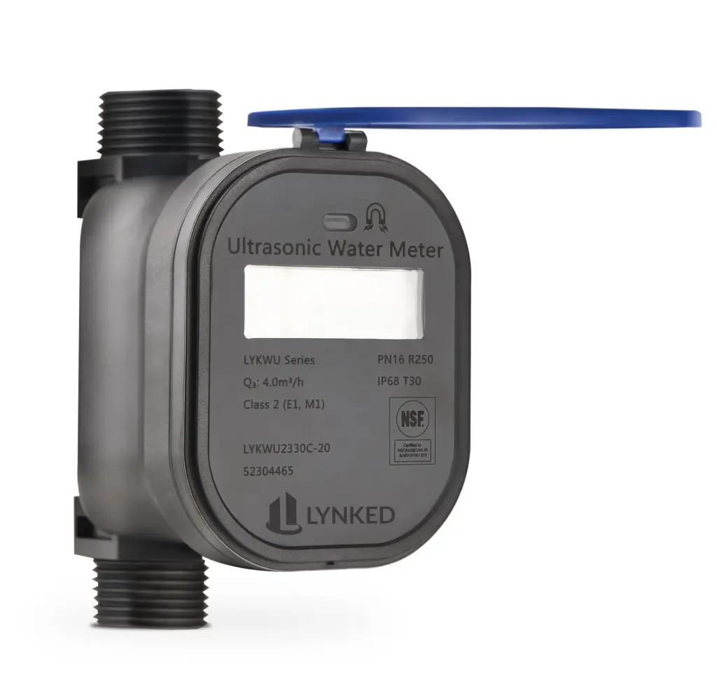 Ultrasonic Water Meter (Composite material, Cold (T30), LoRaWAN, 1/2") - LYKWU2530C-15