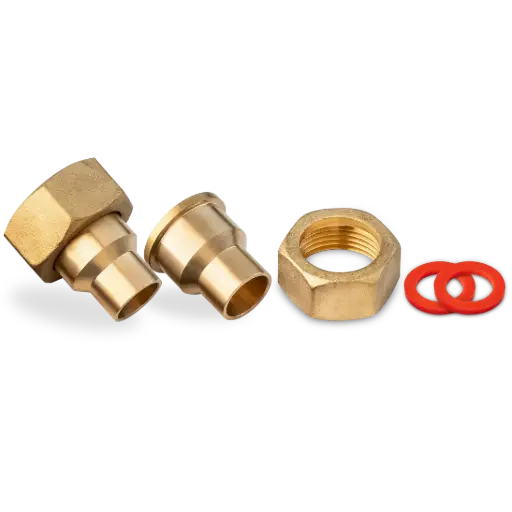 [LYKH-3/4-1/2IHS] Thermal Energy Meter Installation Hardware - DN20 to DN15 reducing sweat